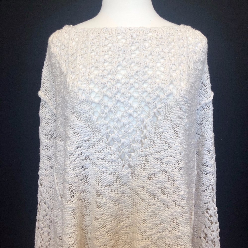 Free People Cream Sweater